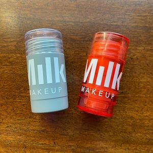 Milk Makeup Lip & Cheek Tint in Perk and Glow Oil in Flare